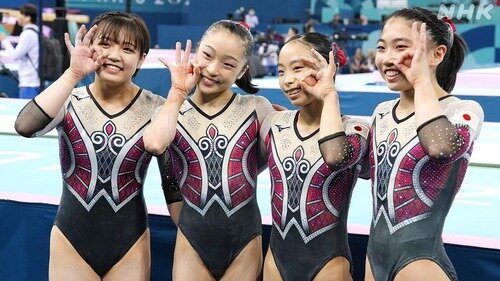 エース宮田笙子が抜けた五輪体操チーム「とても楽しい雰囲気」「こんなにいい試合は始めて」