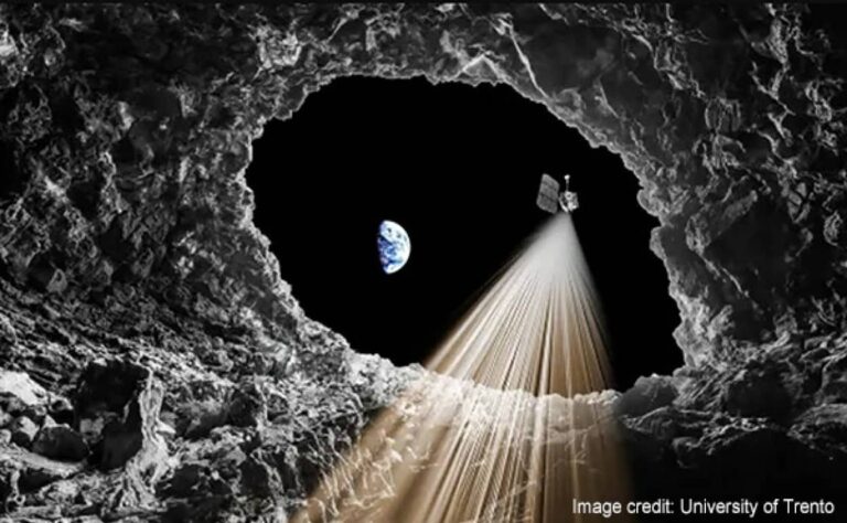 月で巨大な地下洞窟が発見される。月面基地の有力な建設候補地に