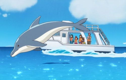【マジ注意】『海で野生イルカにであった時の注意喚起ポスター』が公開されるも、みんなが思ってたイルカと全然別物すぎてネット騒然　→　イルカってこんな恐ろしい猛獣だったのか…