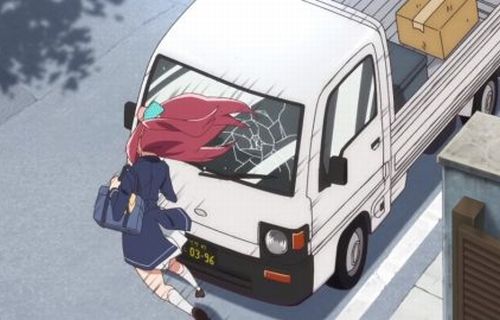 【衝撃】「漫画とかでトラックが建物に突っ込む場合は◯◯◯だけど、本当は違う」　→　実際の反社の抗争写真を見たらマジだったｗｗｗｗｗ