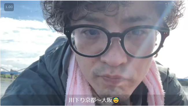 ニコ生主さん、淀川でボートが転覆し行方不明か