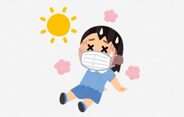 こんだけ暑くなってもマスク着用するの？ → 約5割が「夏になってもマスクの着用を続けている」と回答