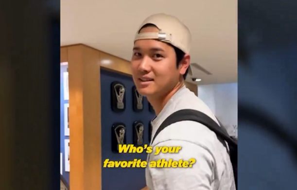 【動画】大谷翔平さん、「一番好きなアスリートは誰？」という質問に〇〇と即答！くそかっけぇｗｗｗｗｗｗ