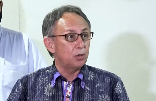 【辺野古ダンプ事故】沖縄・玉城知事「基地反対派の牛歩抗議は指導の法的根拠なし」