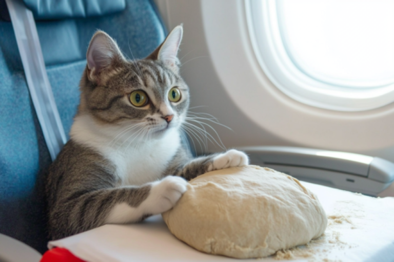 飛行機の中でパン生地をこね、発酵させてみた。をやっちゃったインフルエンサーに非難殺到