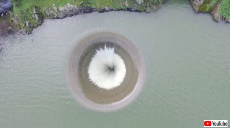 吸い込まれたら一巻の終わり！恐怖のダム穴、グローリーホール