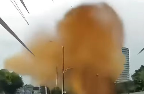 【動画あり】中国、空からウ◯コが降り注ぐ…下水道管が破裂し排泄物が大拡散　マジで地獄絵図
