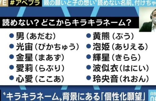 『キラキラネーム』対策ついに実施！戸籍に「読み仮名」記載へ！戸籍法改正案が閣議決定