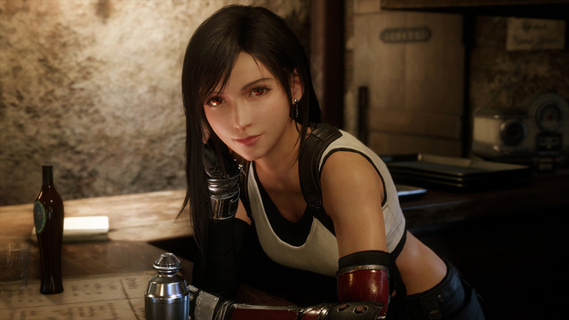 【画像】『FF7』のティファさん、公式から対魔忍みたいなえちちセクシースーツを着せられてしまう　→　お前らの想像の30倍以上は対魔忍だったｗｗｗｗｗ