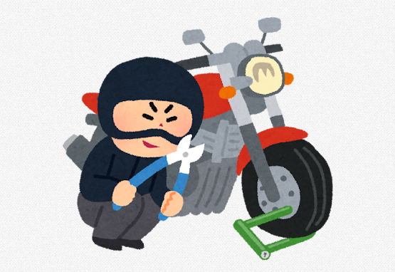 これがあったらバイク盗まれる可能性ありと話題のチラシ、ついに盗む気満々の証拠が見つかる… マジで気をつけろ！