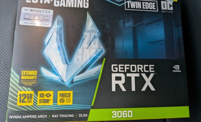 「グラボRTX3060が990円で売ってたから買ってきた！」ﾊﾟｼｬｯ → 売られてた理由がヤバすぎるｗｗｗｗｗ