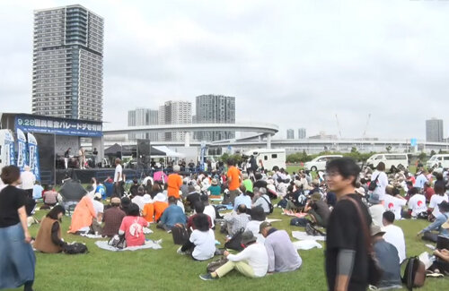 有明の反ワクデモに若者大量集結！ → 1万円で集められたサクラバイトだったことが判明ｗｗｗｗｗ