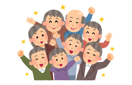 【＼(^o^)／】日本の高齢者人口、過去最多の3625万人！仕事に就いている人の約7人に1人が高齢者だと判明