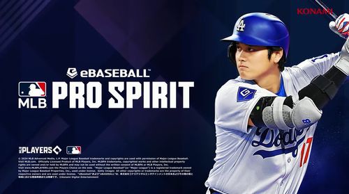 【速報】コナミ新作野球ゲーム『MLB プロスピリッツ』、2024年秋配信開始！！