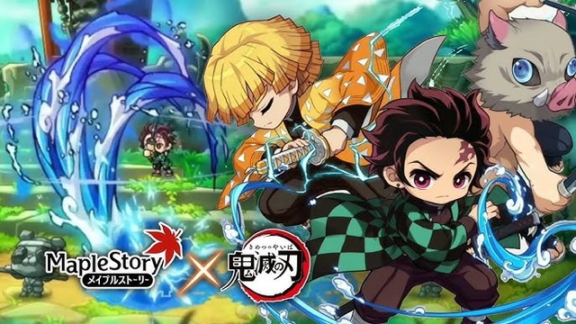 『メイプルストーリー』と『鬼滅の刃』がコラボ → 炭治郎を起用した宣伝ポスターがどう見てもアレをもろ出しにしているようにしか見えないと話題にｗｗｗｗｗ