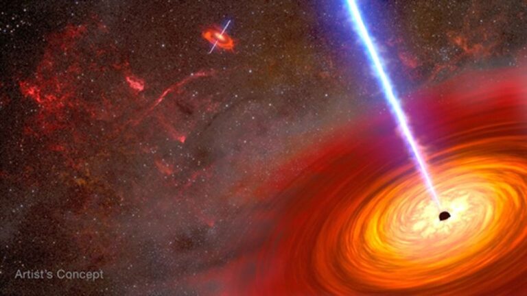 融合する銀河で超接近した超大質量ブラックホールのペアを発見（NASA）