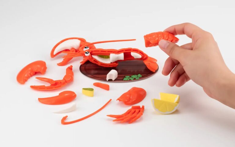 ロブスターの構造も理解できちゃうたのしい組み立て解体パズルが予約販売開始！