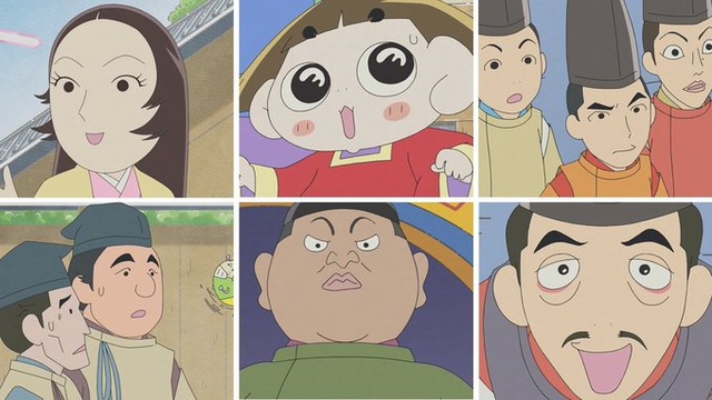 『光る君へ』と『おじゃる丸』がコラボ！大河登場人物10名がアニメになって登場、安倍晴明と子鬼トリオが合体ｗｗｗｗｗｗｗ