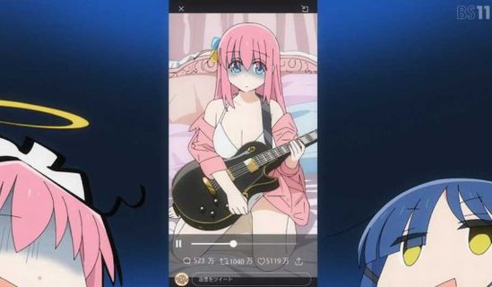 【画像】『ぼっち・ざ・ろっく！』ぼっちちゃんのデカ乳描写、女性読者からも大絶賛！　「これ解像度すごいよ。仰向けの時のデカ胸がリアル」