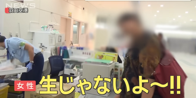 中国人さん、日本の空港に生ものを持ち込むも没収されて逆ギレ「日本は中国の食べ方がわからない！」