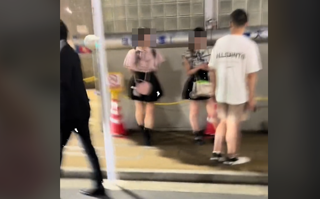 立ちんぼで有名な場所を映しまくっていた観光客さん、女性に突撃されて地獄の展開に・・・