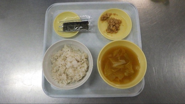 【画像】刑務所の朝ごはん、めちゃくちゃうまそうｗｗｗｗｗ