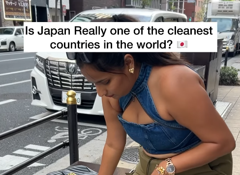 外国人女性「日本の道路がどれほど汚れているか、コンビニで買った新品の靴下で検証してみたら汚れつかなくてクレイジー」