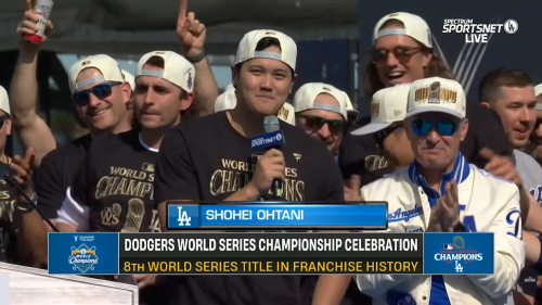 【動画】大谷翔平さんの英語力が一目でわかるスピーチがこちら