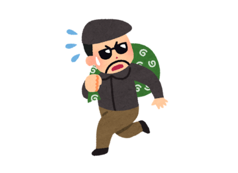 泥棒さん、とある家に侵入するも壁に飾ってしまったものを見て逃走か