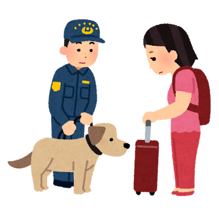 出張帰り、麻薬探知犬に反応される→職員「一応ご協力を。荷物見せて」→まさかの原因が判明ｗｗｗｗｗ
