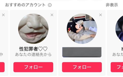 女性「キモすぎるTiktokアカが連絡先連携で出てきたんだけど、誰？」ﾊﾟｼｬｯ→調査の結果洒落にならない事実判明・・・