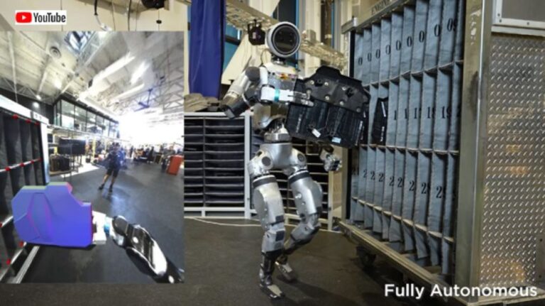 人型ロボット「シン・アトラス」が人間と同じように職場で働いているだとぅ！