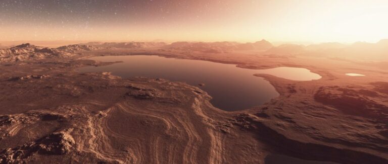 かつて火星を流れていた川、すべてが水ではなく液体の二酸化炭素も存在していた可能性