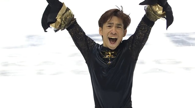 【動画】織田信成さんが全日本フィギュアに11年ぶりに出場し「マツケンサンバ」で踊りきり、ちいかわで涙を拭く