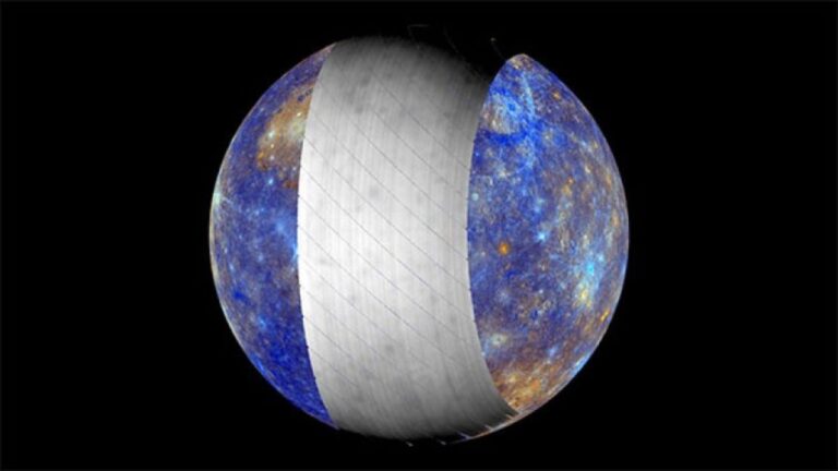 JAXAとESAの水星探査機「ベピ・コロンボ」が水星表面の詳細を赤外線観測で明らかに