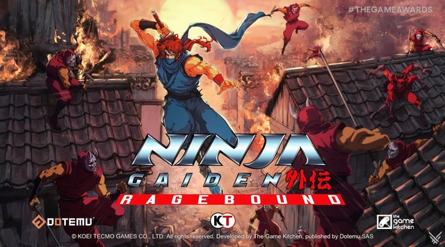 【速報】ドット絵横スクアクション『ニンジャガイデン レイジバウンド』が発表！！