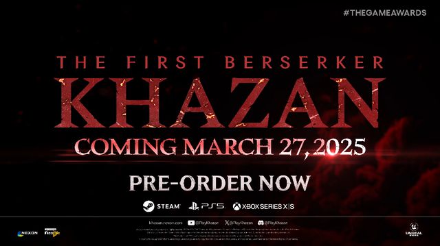 【速報】『アラド戦記』の世界を舞台にしたアクションゲー『The First Berserker Khazan』、2025年3月28日に発売決定！