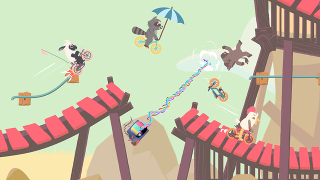 【アルチキ】『Ultimate Chicken Horse』の続編が来年発売！！ 今度は自転車レースに