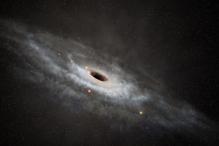 宇宙でひき逃げ事件？現場に残された謎の十字サインと倒れた超大質量ブラックホール