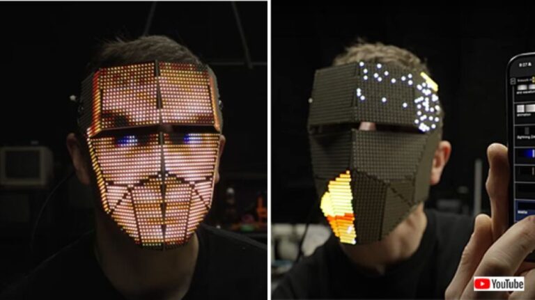誰にでも変身できるLEDフェイスバスクが登場！バレバレだけどSF的楽しさあり