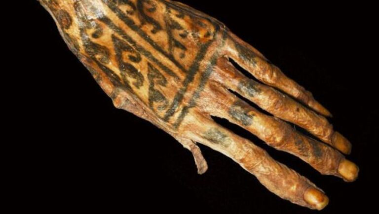 1200年前の古代ペルーのミイラに刻まれていた繊細なタトゥーをレーザー技術で発見