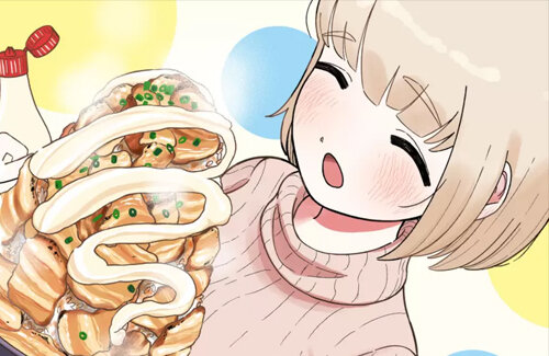 『ドカ食いダイスキ！ もちづきさん』よく片目をつぶっているのは糖尿病の初期症状かもしれない…心当たりがあるネット民に戦慄走る