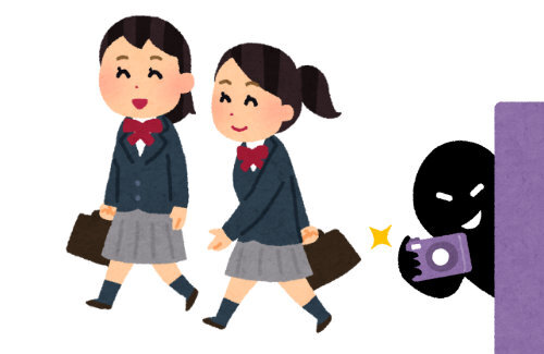 「女子高生のスカートの中の下着をどうしても見たい…！！」17歳少女のスカート内にスマホを向けた20歳大学生逮捕