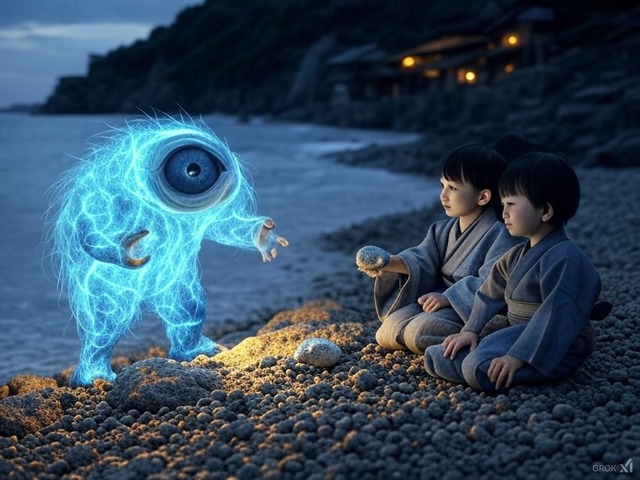 【洒落怖】洒落にならない怖い話『小人の石』