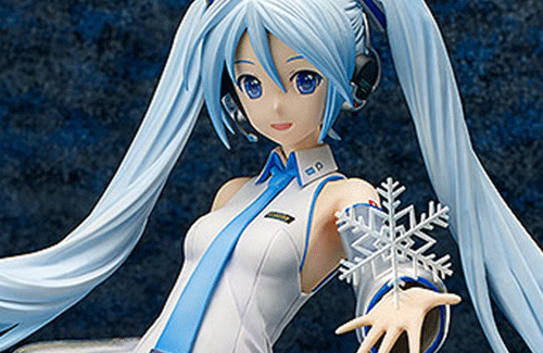 雪ミクさんのフィギュアを光に当てると「影がスゴイ」と話題に