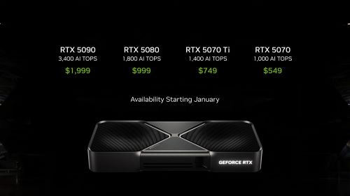 NVIDIA最新GPU『GeForce RTX5000』シリーズ発表！「思ったより安くて草」「性能のインフレ凄すぎだろ」