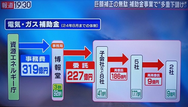日本の補助金、97％中抜きされてた