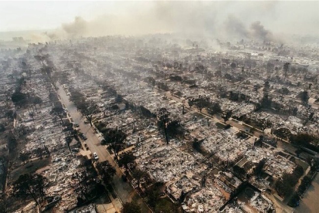 アメリカのTV、ロサンゼルスの山火事に「LOOK LIKE HIROSHIMA」とテロップを入れて報道→ネット民ブチギレへ