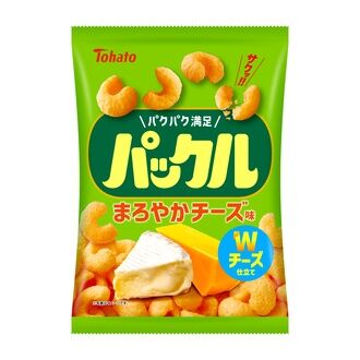 東ハトさん、どこかで見たことがあるようなスナック菓子を販売する。その名は「パックル」