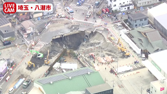【速報】下水管の下流でトラック運転席らしきもの発見